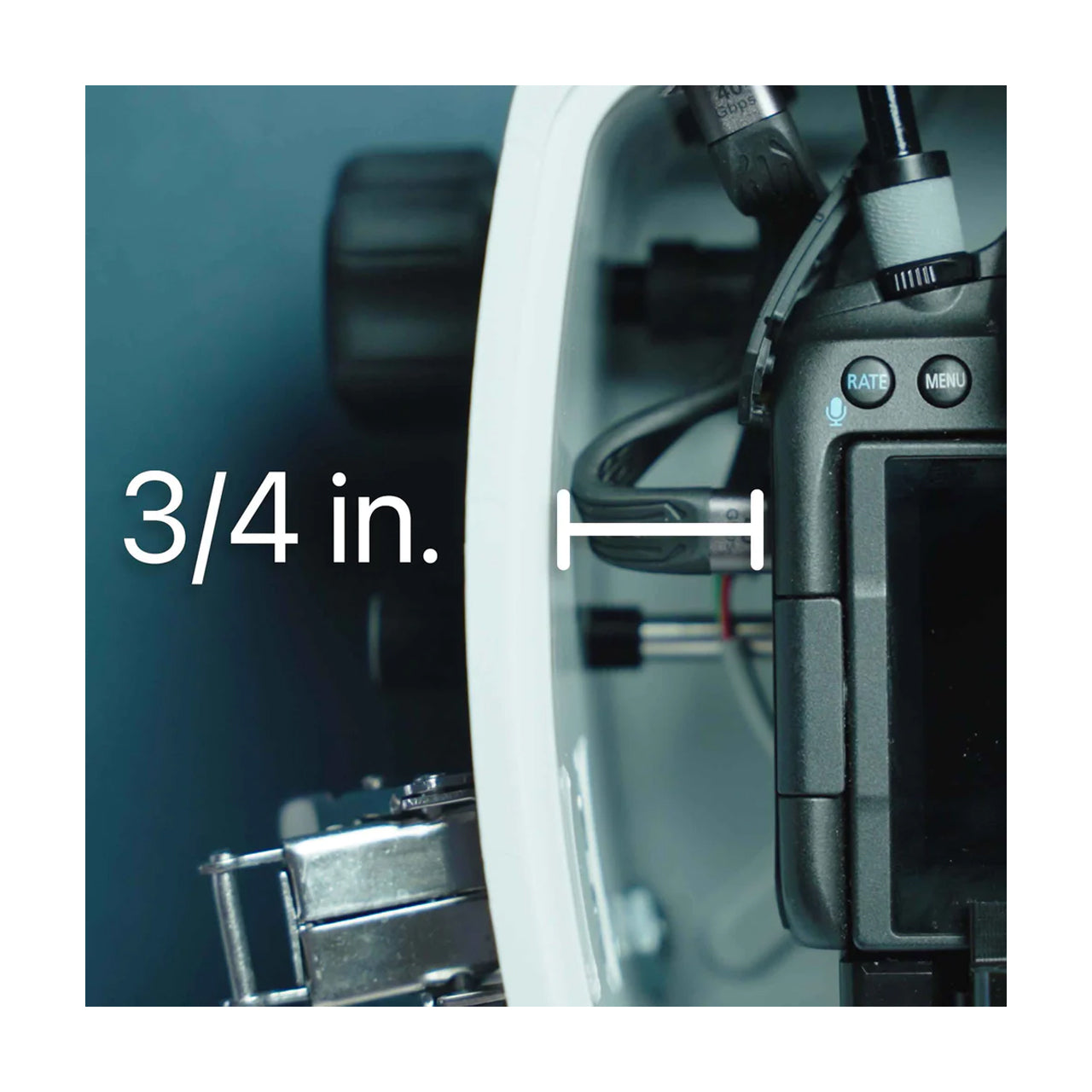 Ikelite Charging & Data transfer Bulkhead for 200DL/50DL for Underwater Housings