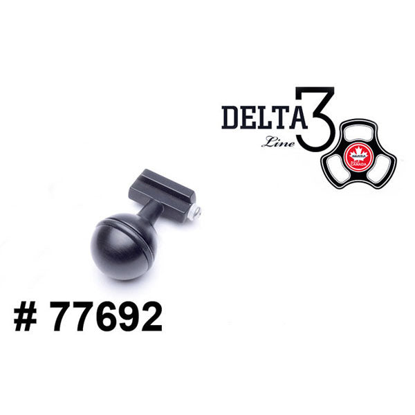 Aquatica 77692 TLC Delta 3 Ball Head Adapter for Ikelite Strobes