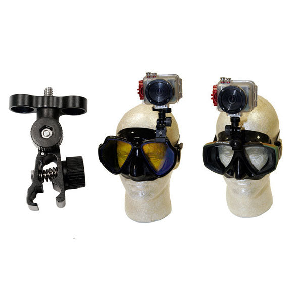 HYPERION Dive Mask Camera Mount with Screw Thread