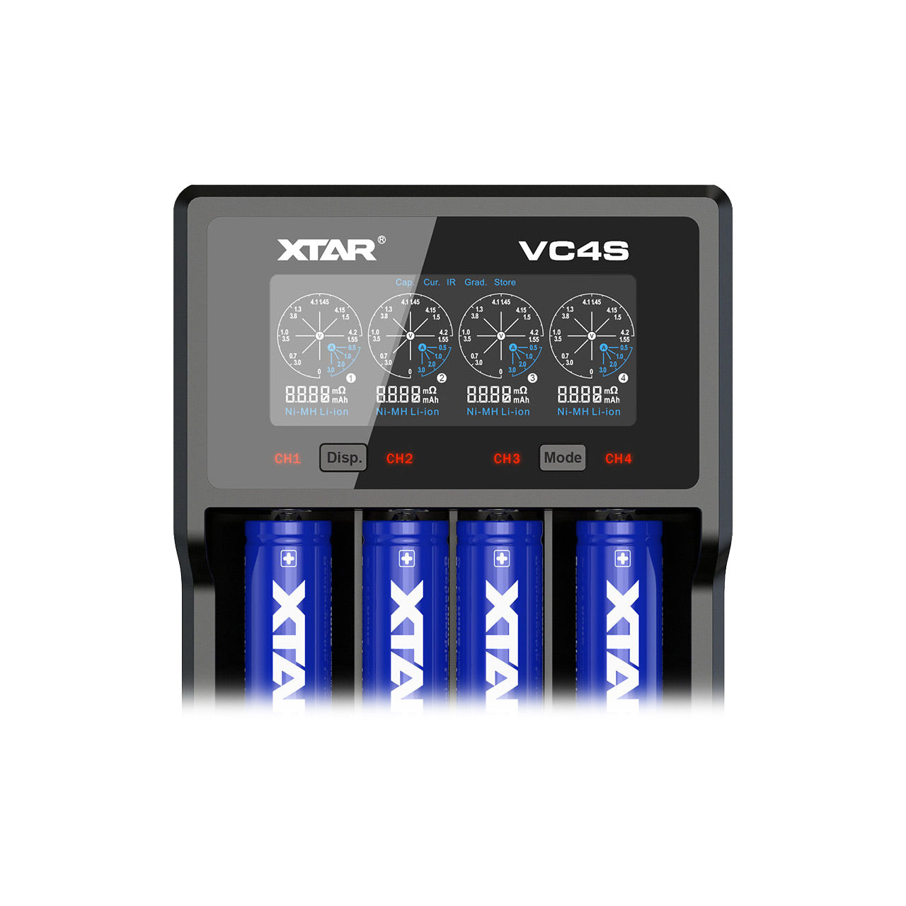 XTAR VC4SL Fast Li-ion & Ni-MH Battery Charger