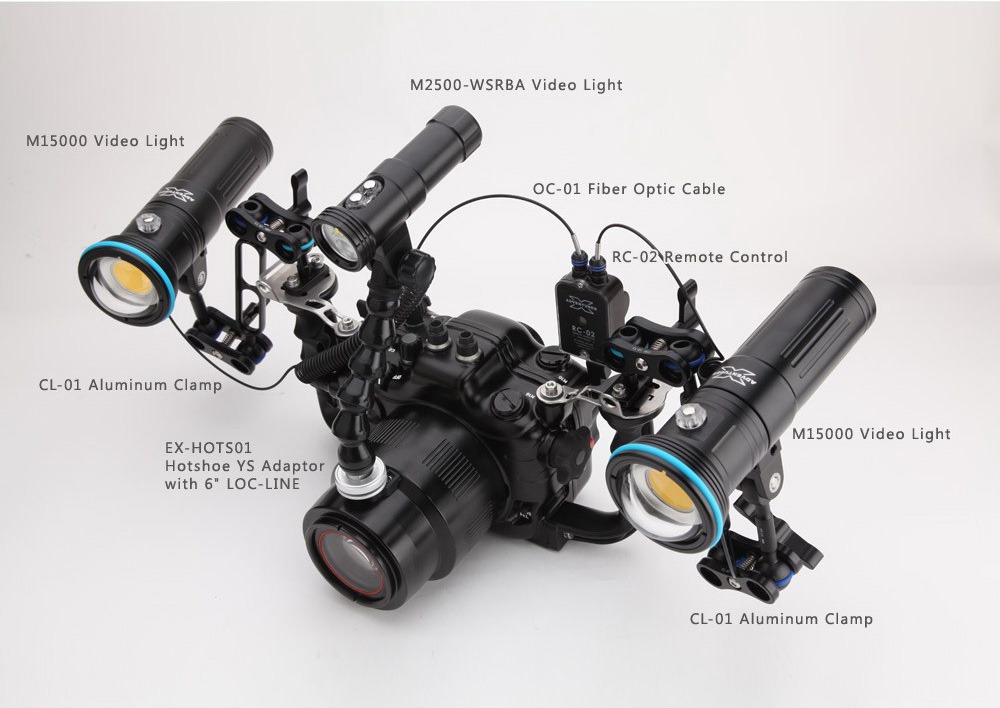 X-Adventurer full camera with lights